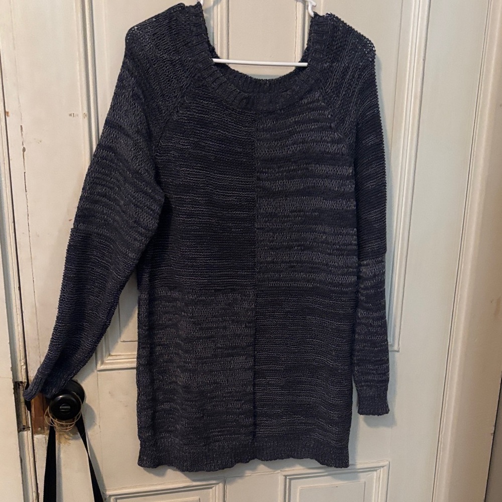 Jones New York Dark Gray Turtleneck Sweater